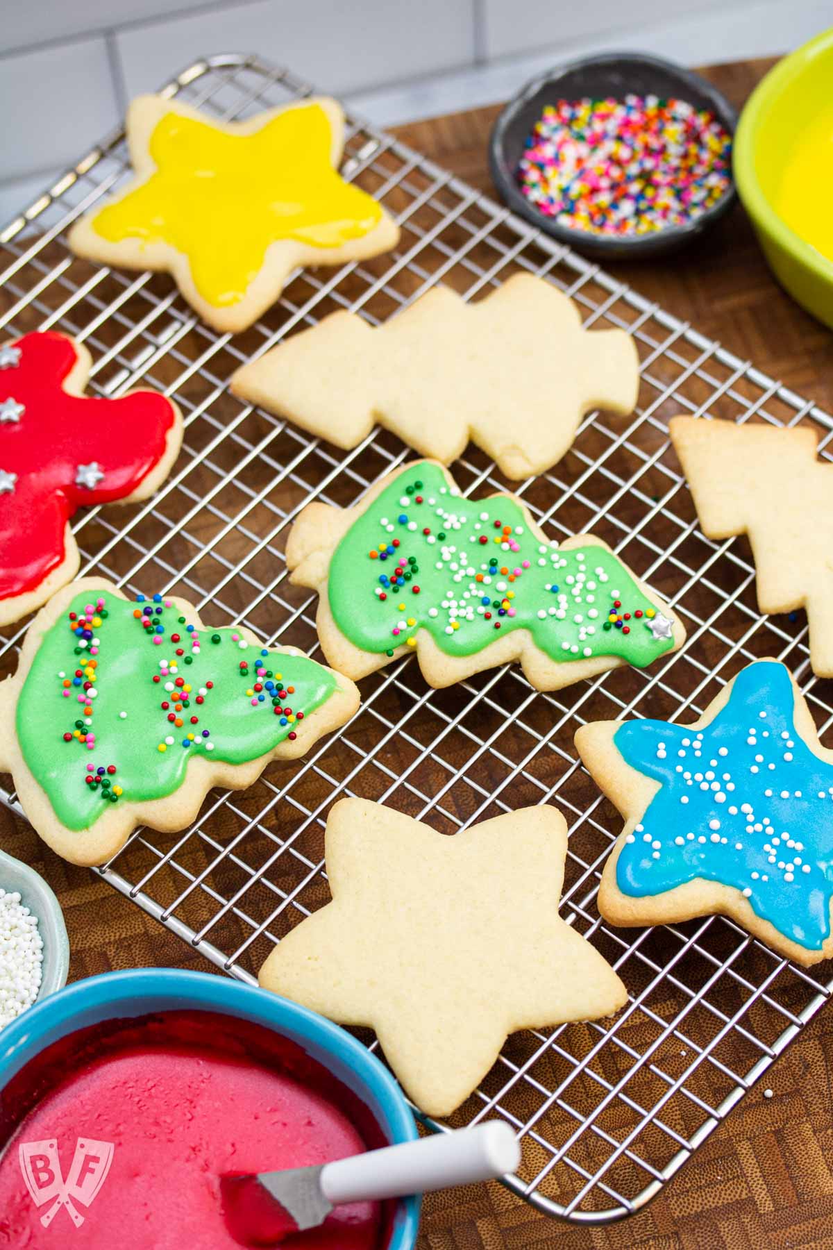 Grandma's Classic Christmas Cut Out Cookies with Easy Royal Icing