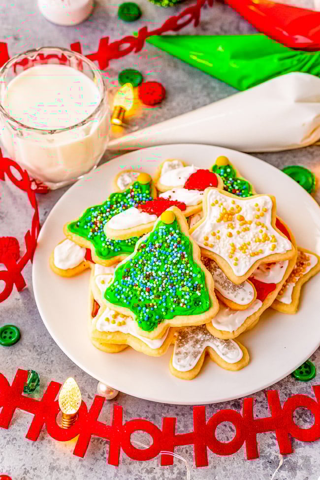 The Best Christmas Cut Out Sugar Cookies That Hold Their Shape